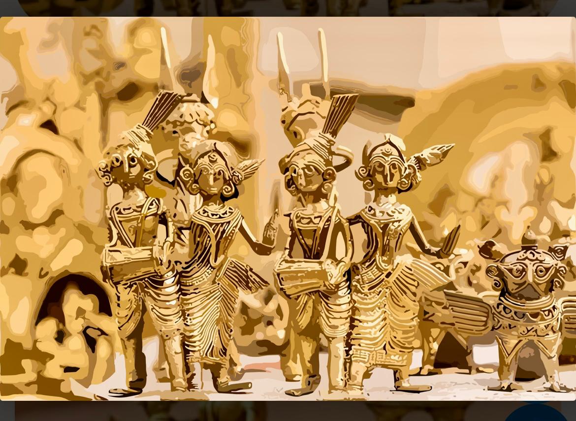 Brass Tribal Idol (Dhokra Art)